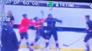 Rasmus Dahlin Peyton Krebs Fight at Practice This Morning  Buffalo Sabres 2024 NHL Highlights [upl. by Twelve853]