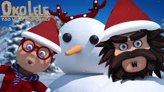 Oko Lele  Dance In The Snow — Christmas Special ⛄🎄 NEW ⚡ Episodes Collection ⭐ CGI animated short [upl. by Leicam283]