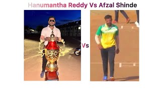 Hanumantha Reddy Batting Vs Afzal Shinde Bowling RJT Challengers Trophy Narayanapur Karnataka Live [upl. by Estrella]