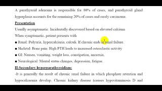 Hyperparathyroidism [upl. by Itra261]