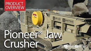 Pioneer® Jaw Crusher Product Video [upl. by Arataj132]