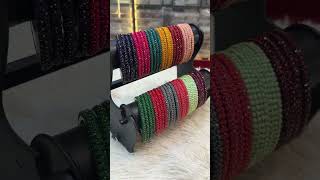 ALL TYPE OF METAL BANGLE COLOURS 😍  shorts bangels ytshorts [upl. by Ardnaxila180]