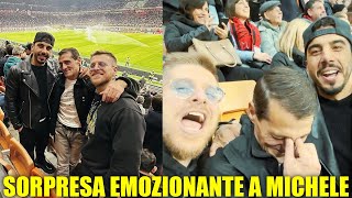 FACCIAMO UNA SORPRESA A MICHELE PER IL SUO COMPLEANNO  LO PORTIAMO ALLO STADIO E SI EMOZIONA TROPPO [upl. by Edobalo576]