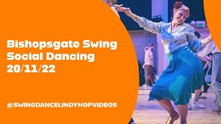 Swing Dancing amp Lindy Hop from Bishopsgate Swing 201122 [upl. by Dyane]