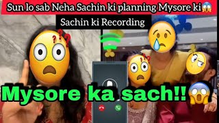 nehaashishtiwari TalkaWithAlka nitumehna Call recording 😱 Mysore ki planning 😱 [upl. by Anilad495]