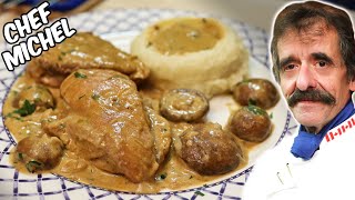 Un plat pour vous réchauffer  Poulet à la moutarde et aux champignons [upl. by Natsud473]