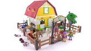 Playmobil Country Childrens Pony Farm review set 5222 [upl. by Uno]