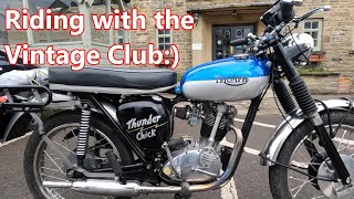 Swindons Vintage Club Motorcycle Ride [upl. by Ahens]