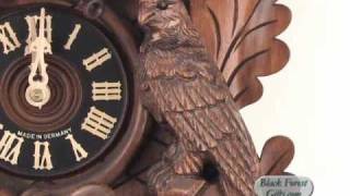 862485T 8 Day Hunters Live Animals Musical Cuckoo Clock [upl. by Rosamond]