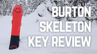 Burton Skeleton Key Snowboard Review [upl. by Eelahc106]