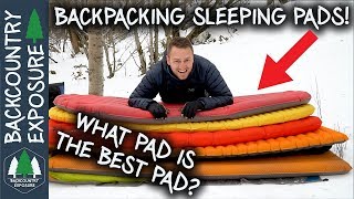 Choosing A SLEEPING PAD For Backpacking  Lightweight Backpacking Series [upl. by Sert202]