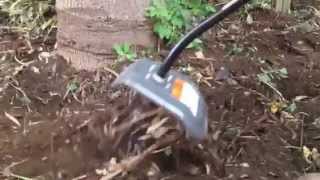 Cultivator attachment in use Ryobi [upl. by Rena]