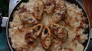 ইলিশ পোলাও রেসিপি  Ilish Pulao  Ilish Polao Recipe Bangla  ts food life [upl. by Nilcaj664]