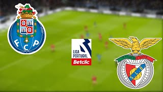 🔴FC Porto vs Benfica AO VIVO  Taça de Portugal BETCLIC 2024 LIVE Match Video Game Simulation [upl. by Aivonas]