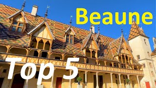 Top 5 things to do in Beaune France Hospices downtown shopping wine route Dijon mustard [upl. by Sven]