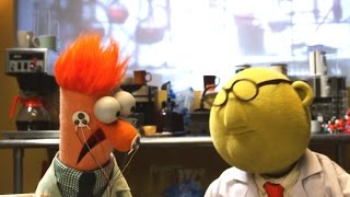 Flowers On The Wall  with Bunsen and Beaker  Muppets Music Video  The Muppets [upl. by Deeas914]