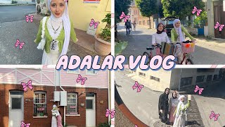 🎀ADALAR VLOG🎀vapuru kaçırdık eteğim mahvoldu😭😭 [upl. by Milly879]