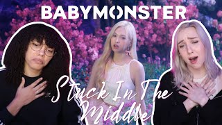 COUPLE REACTS TO BABYMONSTER  Stuck In The Middle MV [upl. by Aik]