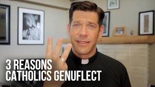 3 Reasons Catholics Genuflect [upl. by Eemaj652]