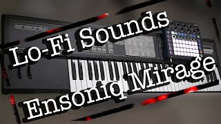 Ensoniq Mirage  More LoFi Sounds [upl. by Aronaele]