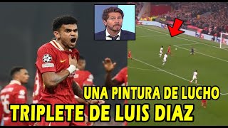 REACCIONO A HAT TRICK DE LUIS DIAZ LIVERPOOL VS BAYERN LEVERKUSEN [upl. by Clint]