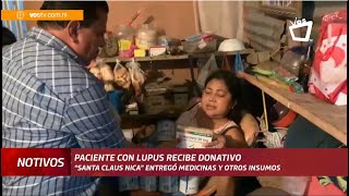 Santa Claus nica ayuda a mujer que lleva meses postrada en una cama [upl. by Yregerg560]