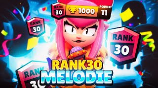 Rank 30 Melodie on First Day 🔥😈 7878 [upl. by Eesdnyl]