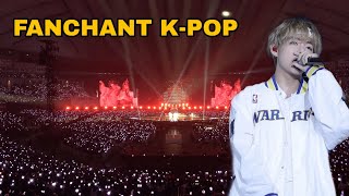 KPOP FAN SINGING INSTEAD OF IDOLS  FANCHANT KPOP [upl. by Nohtahoj]