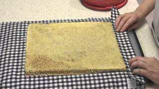 How to Roll a Roulade Cake [upl. by Lanta]