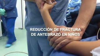 FRACTURA DE ANTEBRAZO EN EL NIÑO TRATAMIENTO QUIRURGICO [upl. by Ulah625]