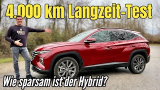 Hyundai Tucson Hybrid 4000 Kilometer LangzeitTest Was kann der SUVBestseller Review  2023 [upl. by Shaikh147]