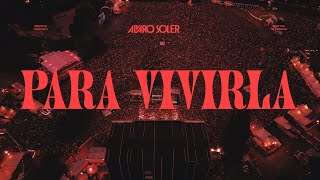 Alvaro Soler  Para Vivirla Official Live Video [upl. by Arracot12]