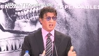 Sylvester Stallone über Berlin und Deutschland 2010 [upl. by Scot]