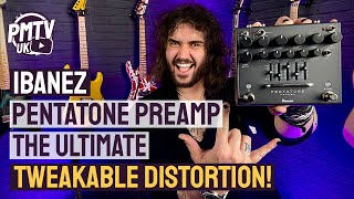 Ibanez Pentatone Preamp  An Awesome Distortion amp EQ Pedal LOADED With Features [upl. by Bowe]