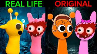 SPRUNKI OF The Best TikTok Video  REAL LIFE vs ORIGINAL [upl. by Alanson]