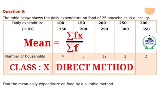 Exercise 141 Q no6 Class X ncertcbse Mathematics chapter 14 statistics [upl. by Nairahcaz]