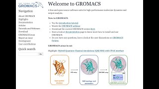 Installing GROMACS without homebrew for MAC LINUX and UBUNTU [upl. by Eachern]