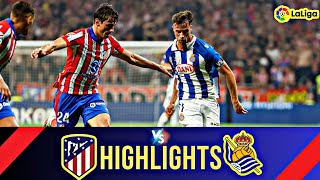 Atletico Madrid VS Real Sociedad  Highlights  Spain Laliga  7 October 2024 [upl. by Lleze]