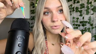 ASMR Slow and Delicate Triggers For Sleep Slow Whisper Tracing Plucking Tapping [upl. by Sharos]