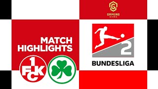 1 FCK vs Greuther Fürth  Highlights  Highlights  2 Bundesliga 202425 [upl. by Horlacher]