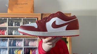 JORDAN 1 LOW DUNE RED  ¿Valen la pena [upl. by Lenora]