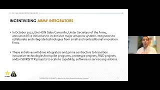 Army SBIR CATALYST Program Overview [upl. by Dronski144]