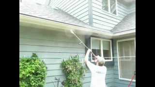 Remove Mold amp Mildew From Cedar Siding by Lake Area Painting amp Decorating Inc [upl. by Eilema500]