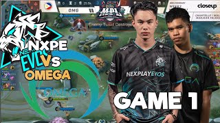 BAKA RENEJAY TO  NXP Evos vs OMEGA Esports GAME 1 HIGHLIGHTS  MPL PH S8 [upl. by Nirrok111]