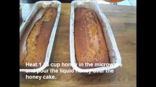 Apple and Honey Cake  Rosh Hahshnah Cake Recipe [upl. by Pritchard]