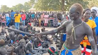 Traditional dance Wak Athuoi Wak Marial  at Cueichok Payam Rumbek East county Rumbek [upl. by Dave]