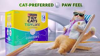 Tidy Cats Tidy Care Cat Litter Innovations  Purina [upl. by Badr]