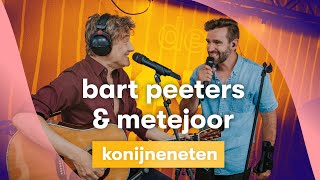 MNM LIVE Bart Peeters en Metejoor  Konijneneten [upl. by Patin]