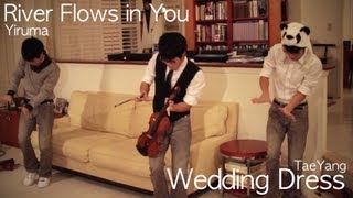 River Flows in You  Yiruma Wedding Dress  Taeyang Jun Sung Ahn Violin Cover [upl. by Kiona619]