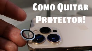 Como Quitar Protector de Camara iPhone 13 [upl. by Berkie]